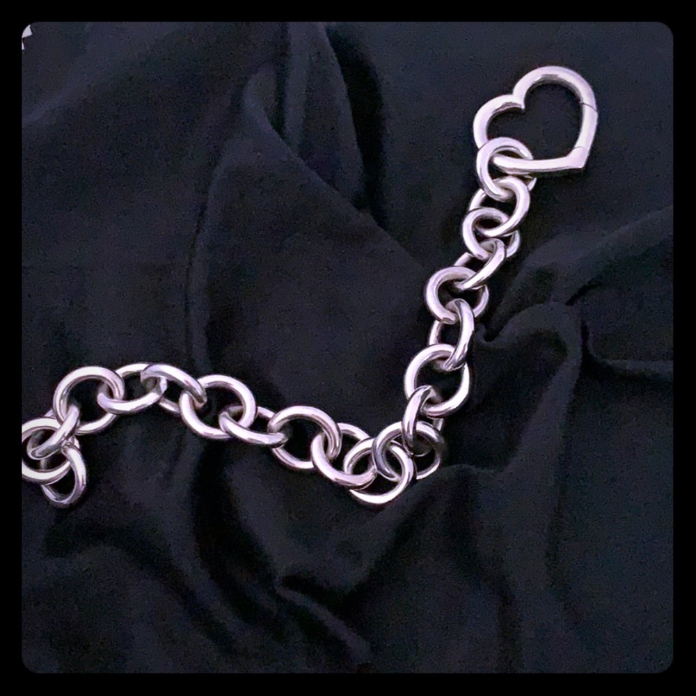 Authentic Tiffany &Co. heart bracelet